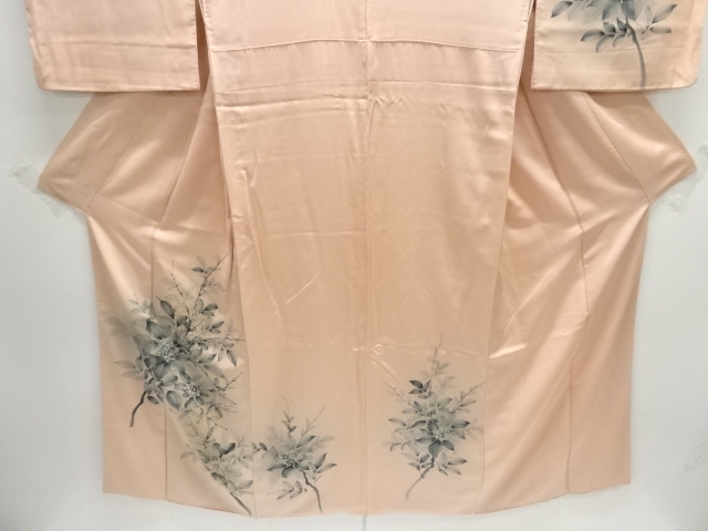  枝花模様訪問着